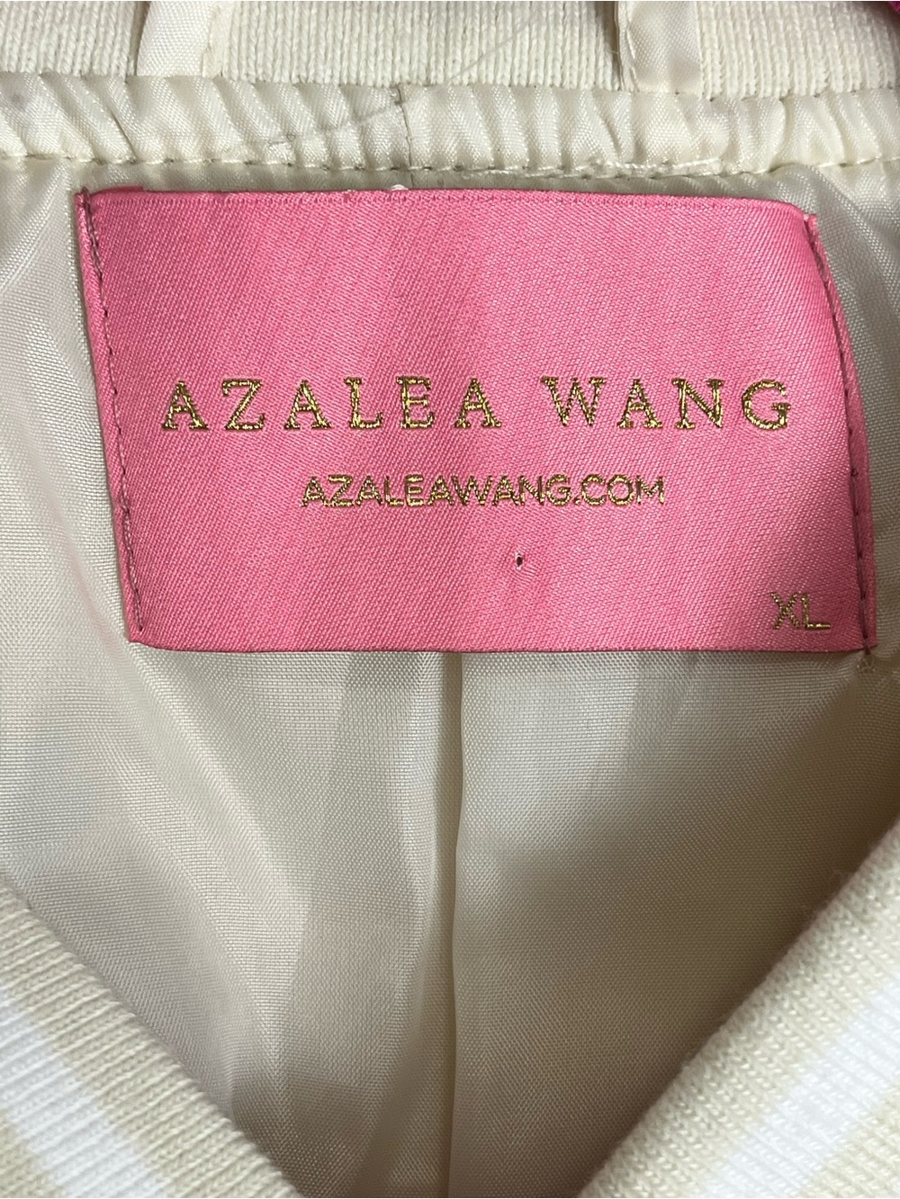 Cream Varsity Jacket with Pink & Yellow Patchwork - Picture 4 of 13